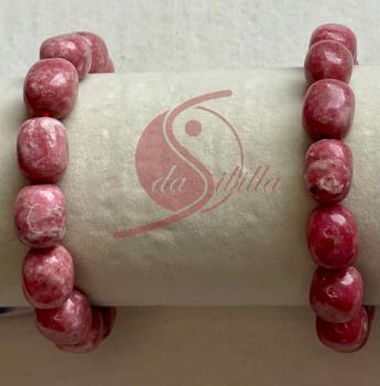 Armband Thulit Nuggets, ca. 10–12 mm – Mut, Lebenskraft & Aufbruch